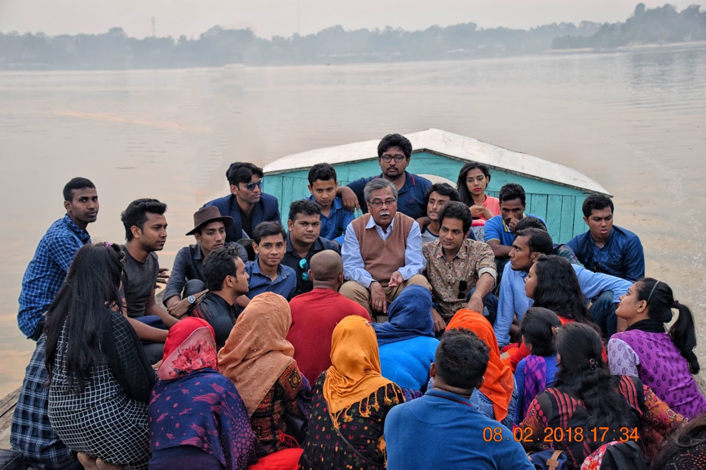 Academic tour with Professor Sayed Mohammad Shahed in 2018