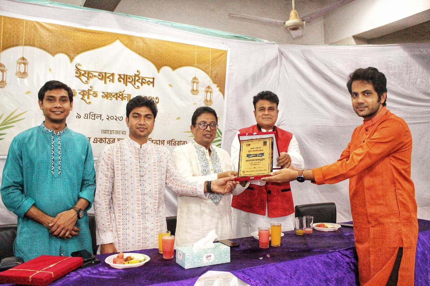 Reception by Bangla Ekattor at Bijoy Ekattor Hall